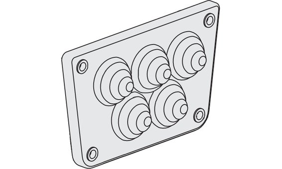 SMA Plaque de connexion AC pour STP 125-7x